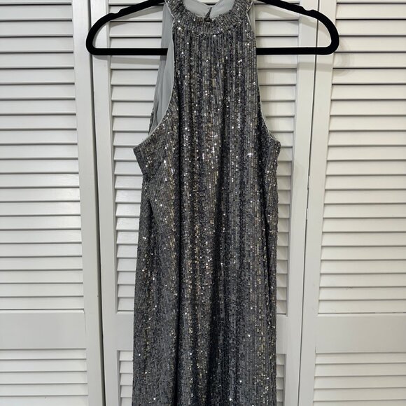 Gorgeous Loft Silver/Grey Sequin Dress – Size Small NWT - Picture 8 of 8